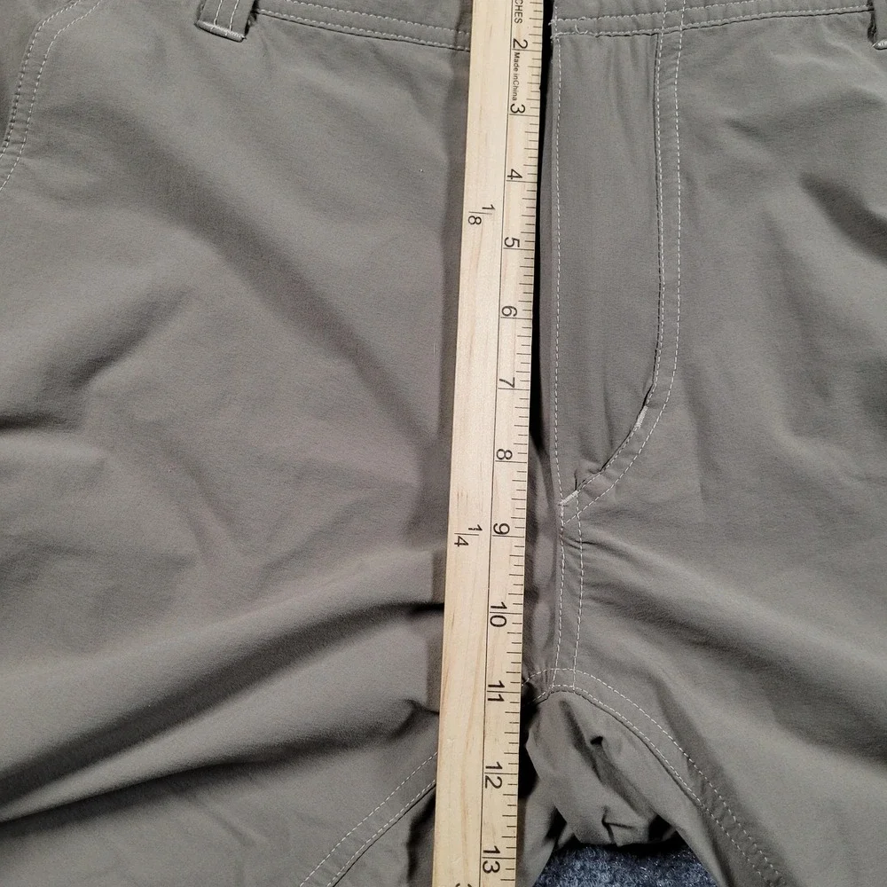 Kuhl Shorts Mens 34 Beige Cargo Hiking Quick Dry Stretch Nylon Outdoor Pockets - Picture 5 of 8